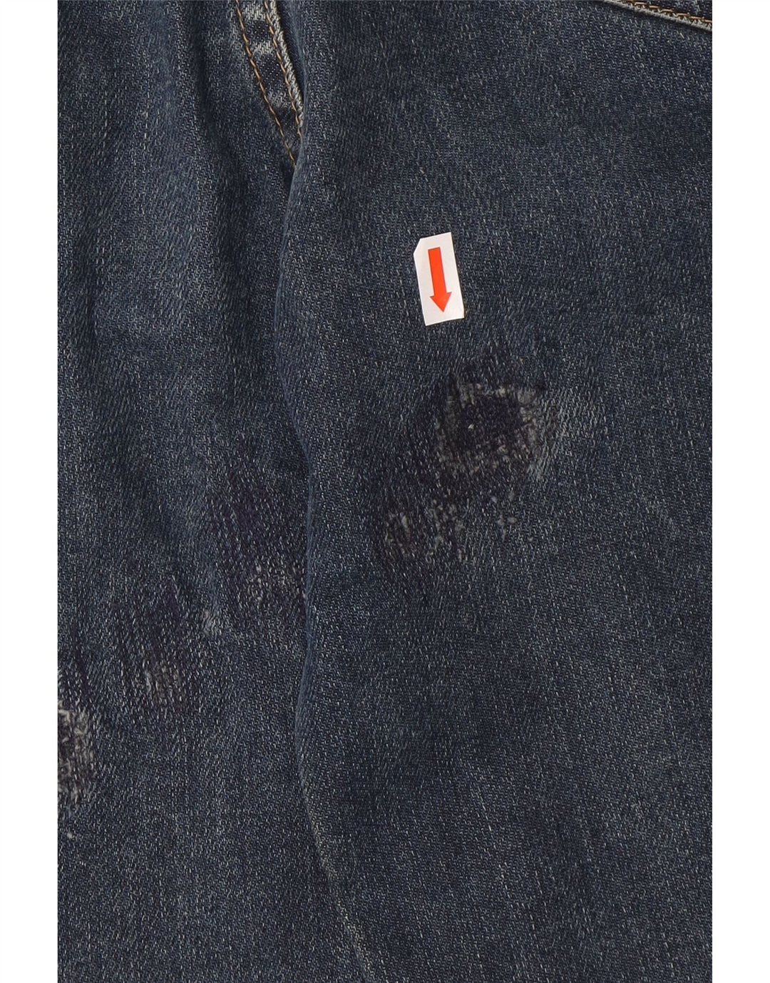 TRUSSARDI Womens Straight Jeans W28 L32 Blue Cotton Vintage Trussardi and Second-Hand Trussardi from Messina Hembry 