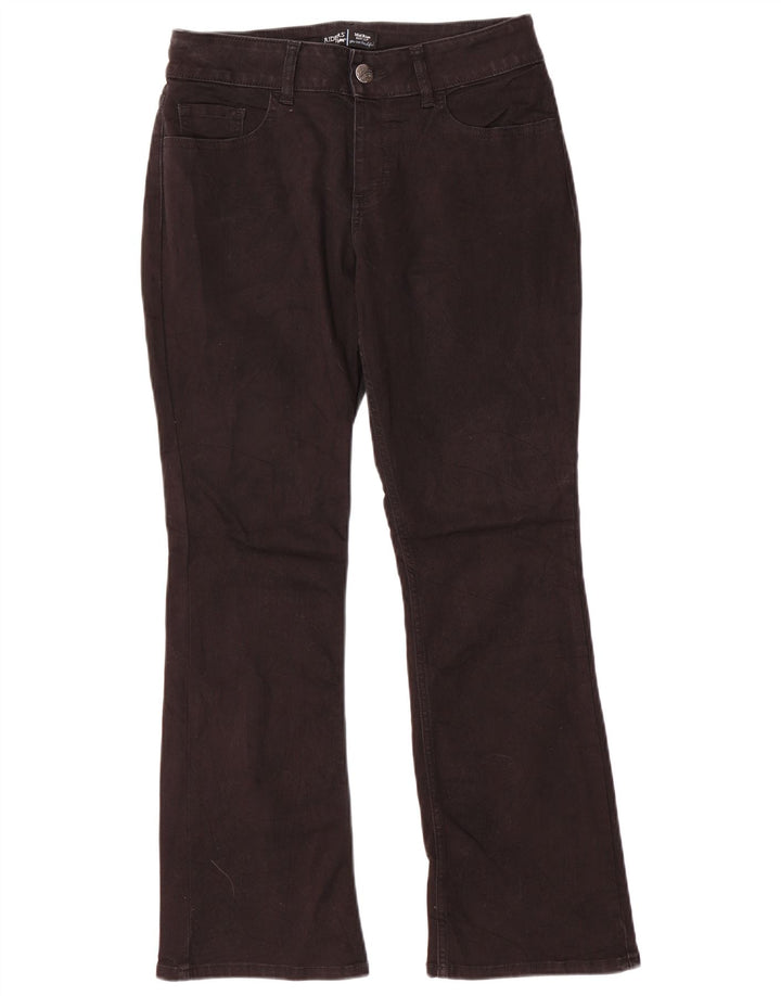 Damskie dżinsy Lee Riders Mid Rise Bootcut US 8 Medium W30 L29 Czarna bawełna