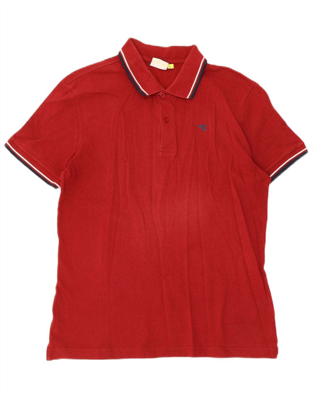 Męska koszulka polo Diadora, duża, bordowa