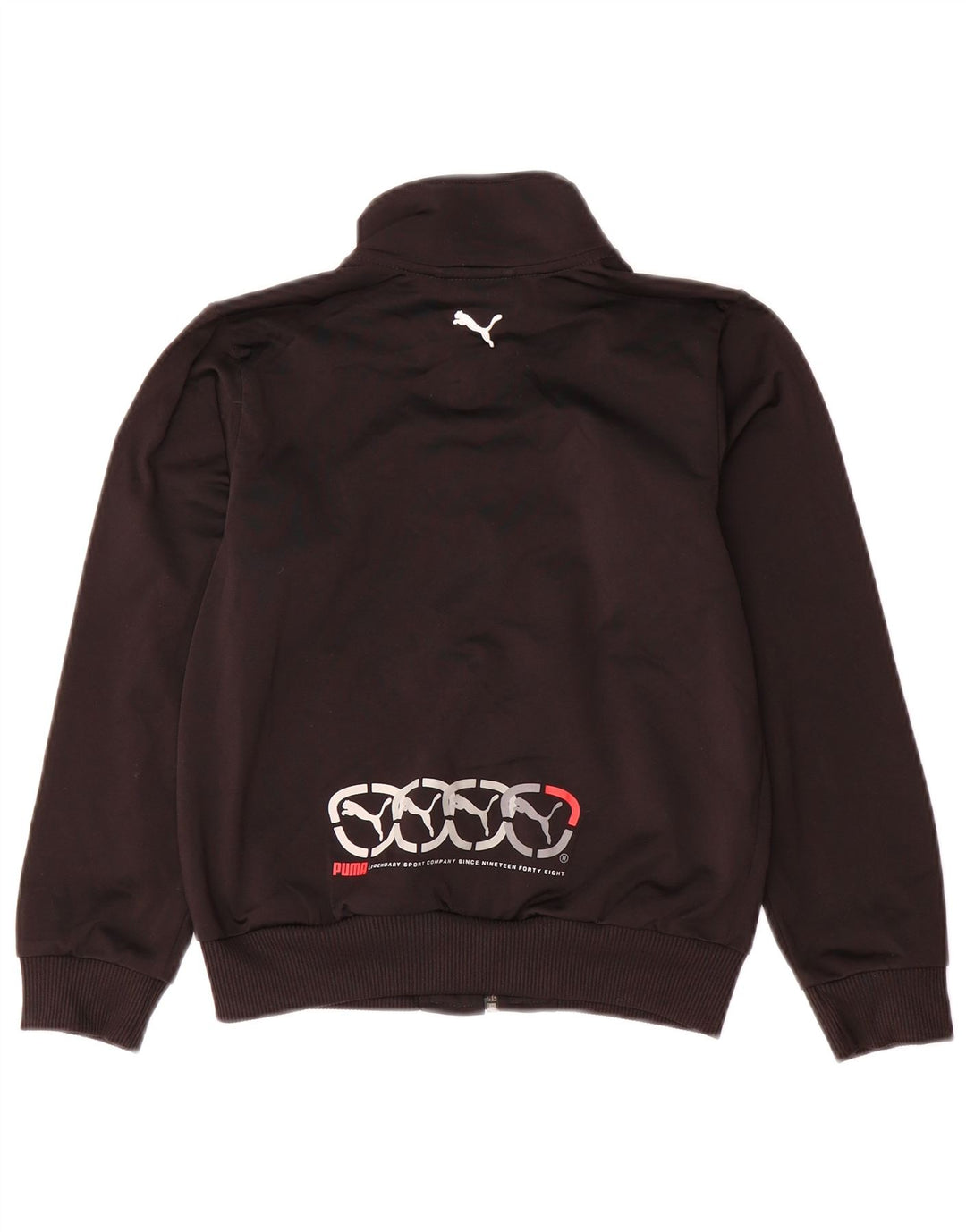 Chłopięca bluza dresowa z grafiką PUMA, 7-8 lat, czarna