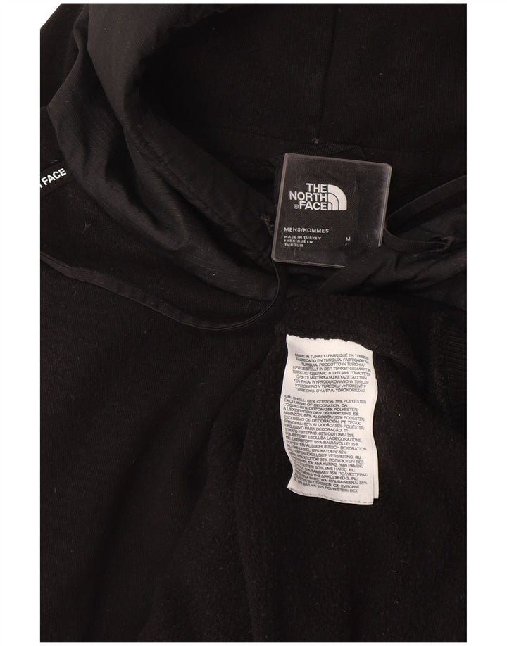 Męski sweter z kapturem The North Face, średni czarny, bawełniany