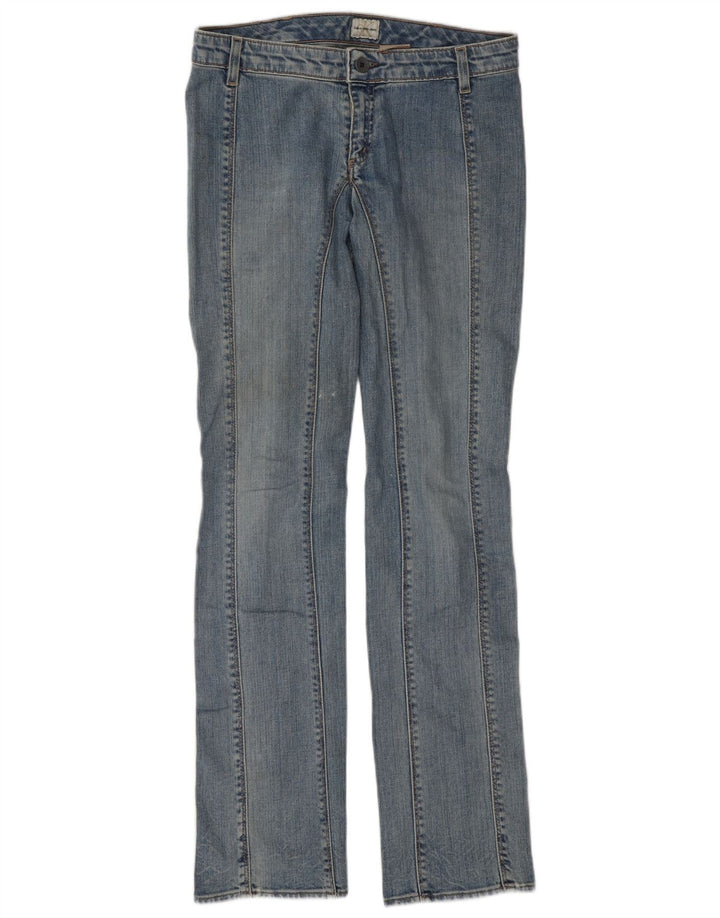Damskie proste dżinsy Calvin Klein W29 L35 Niebieskie bawełniane