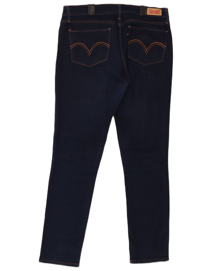Damskie jeansy skinny Levi's W36 L31 granatowe