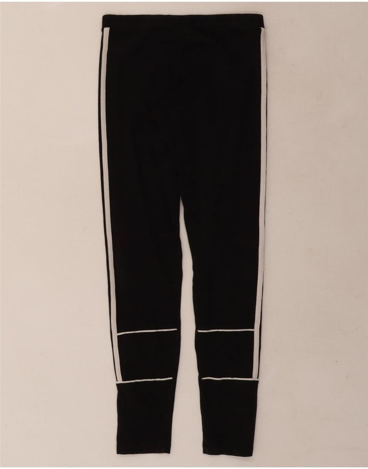 Legginsy Damskie Adidas UK 8 Małe Czarne Bawełniane