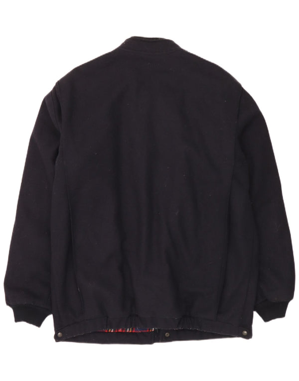 Płaszcz męski Wrangler UK 42 XL, granatowy, wełniany