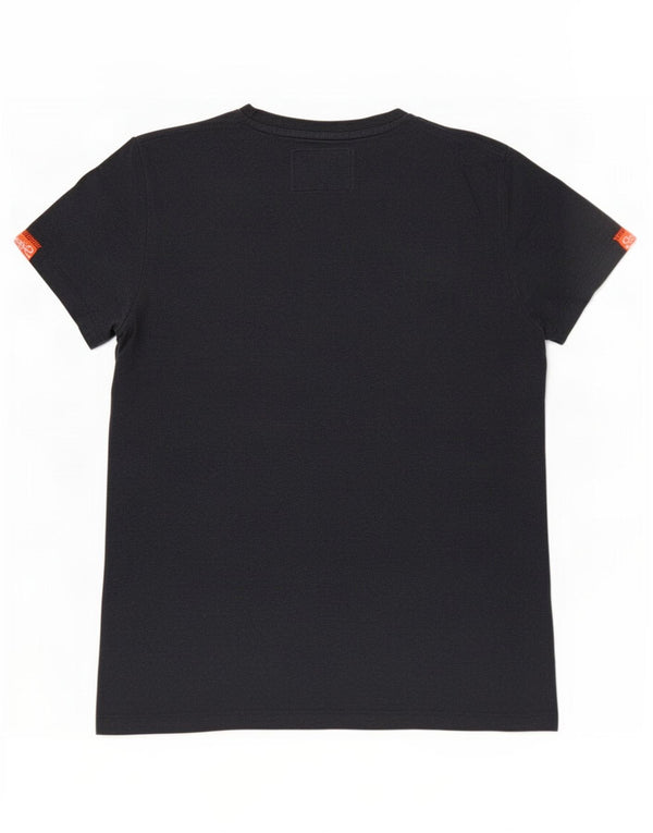 Męski T-shirt Superdry, mały, szary, bawełniany