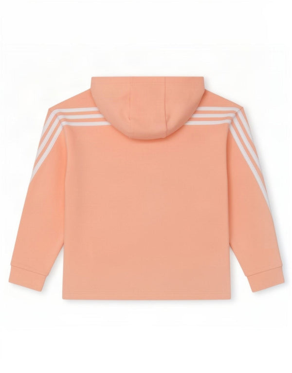 Adidas Chłopięcy Sweter Z Kapturem 13-14 Lat Różowy Bawełniany