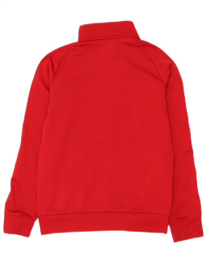 Chłopięca bluza dresowa Adidas 9-10 lat, czerwona, poliestrowa