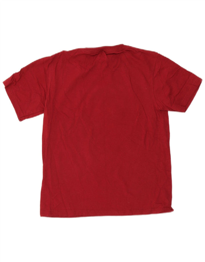Chłopięcy T-shirt z grafiką Champion, 7-8 lat, średni czerwony