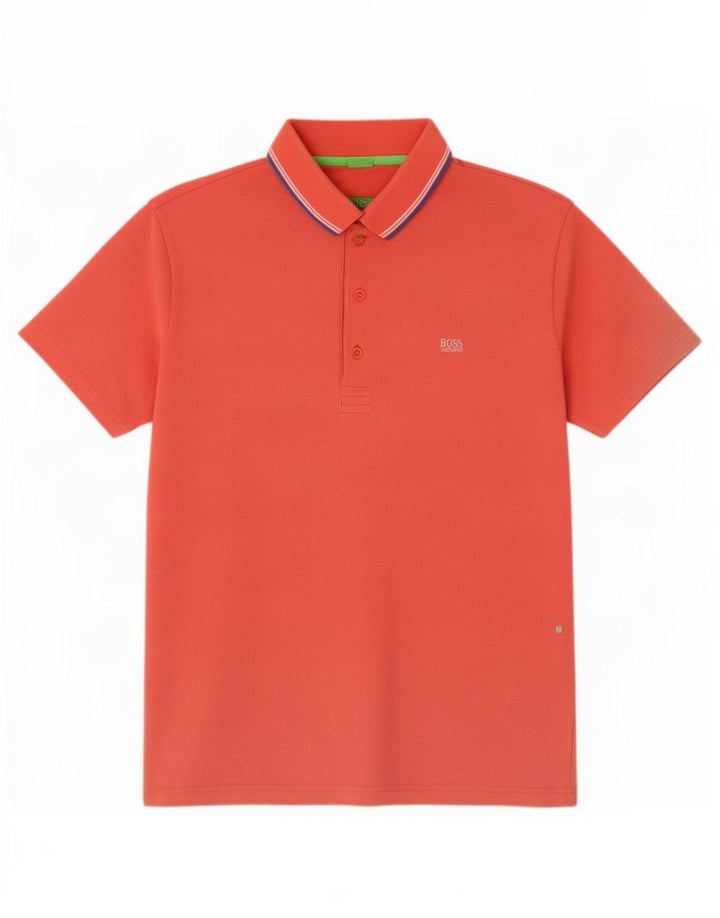 Męska koszulka polo XL Hugo Boss w kolorze czerwonym