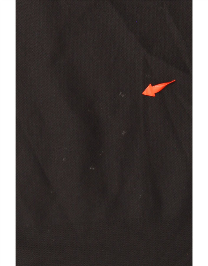 Męski T-shirt ADIDAS Climacool Top 2XL Czarny poliester z blokami kolorów