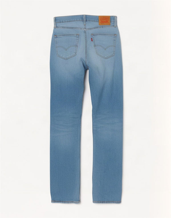 Męskie jeansy Levi's 514 Straight W34 L32 Niebieskie bawełniane
