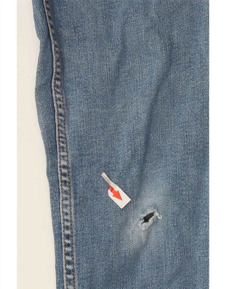 Cos Damskie jeansy slim W26 L27 Niebieskie bawełniane