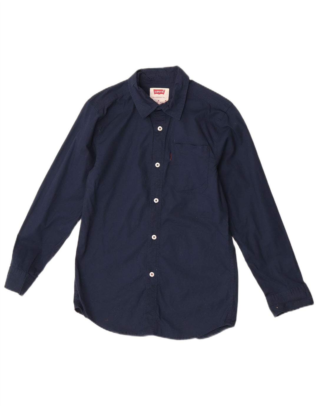 Koszula chłopięca Levi's 10-11 lat, średnia, granatowa, bawełniana