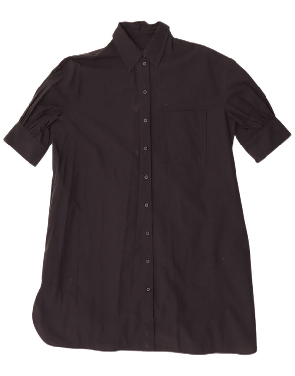 Cos Damska sukienka typu oversize typu shift EU 32 2XS, czarna bawełna