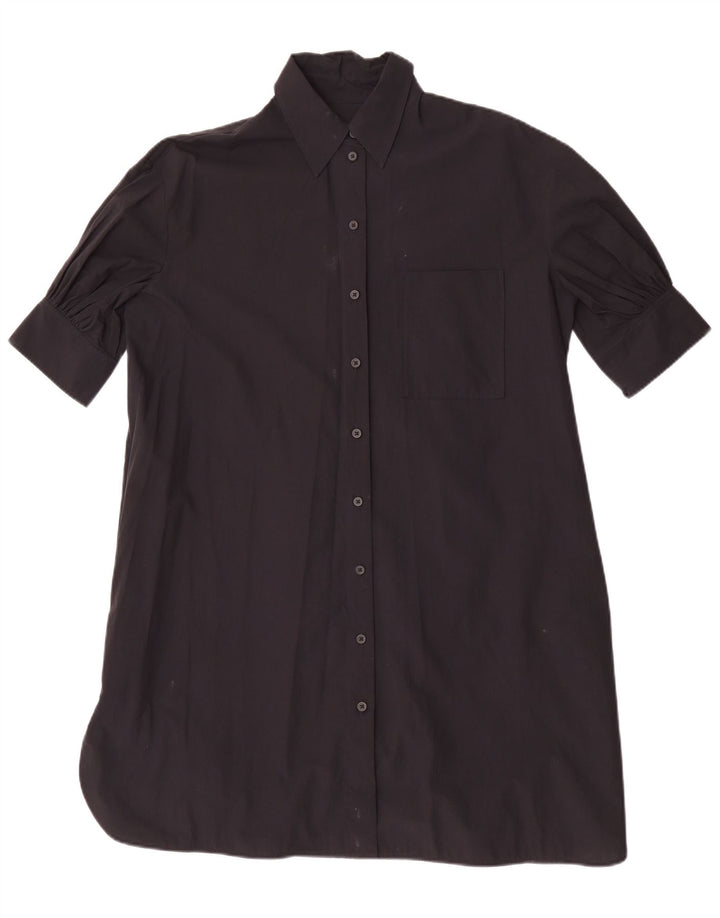 Cos Damska sukienka typu oversize typu shift EU 32 2XS, czarna bawełna