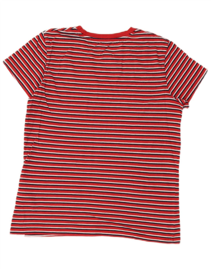 Męski T-shirt LEVI'S Top, mały, bawełniany w czerwone paski
