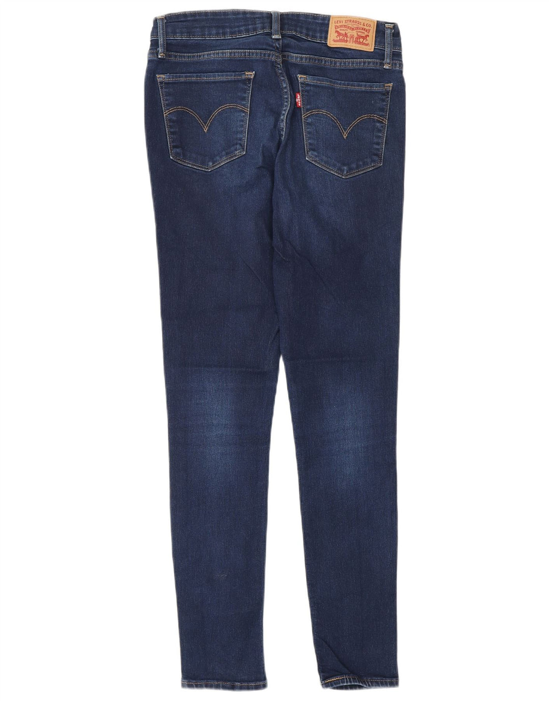Damskie jeansy Levi's 711 Skinny W28 L28 Granatowa bawełna