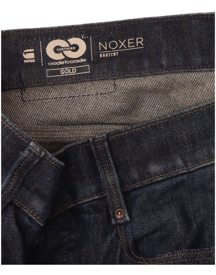 Męskie jeansy Noxer Bootcut G-Star W30 L34 granatowe