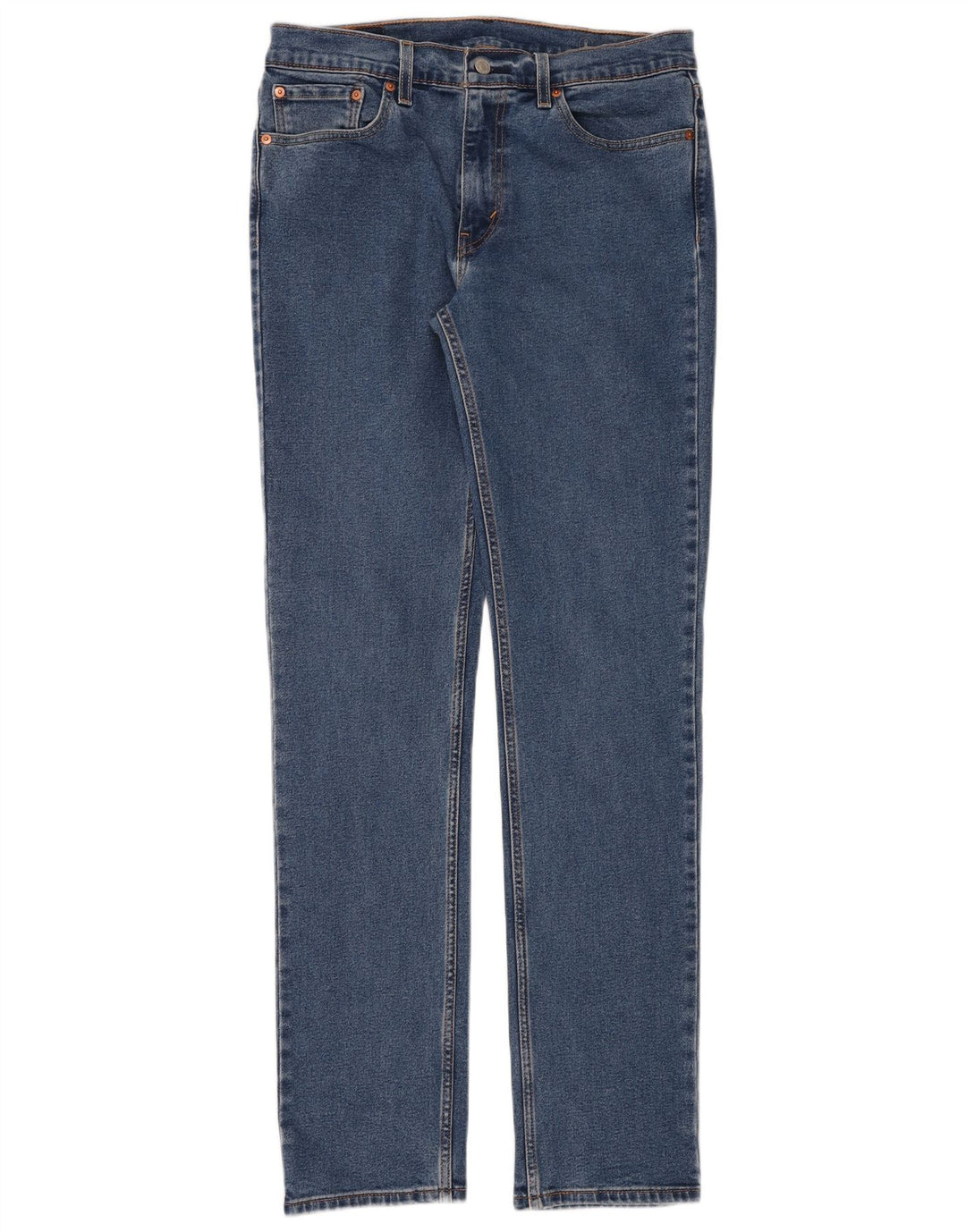 Męskie jeansy Levi's 511 Slim W32 L34 Niebieska bawełna