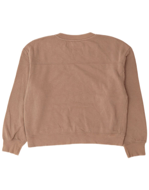 Sweter damski Zara UK 16, duży, beżowy, bawełniany