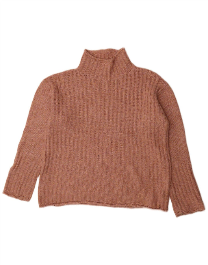 Marks & Spencer Damski sweter z golfem UK 10, mały róż
