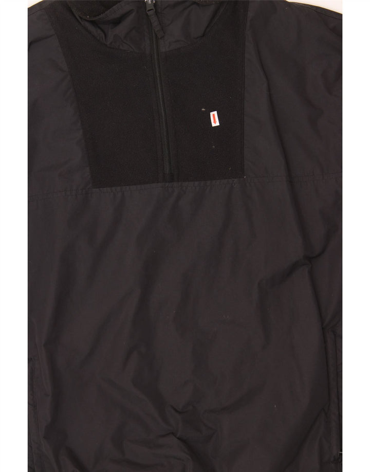 ST. BERNARD Mens Pullover Reversible Jacket UK 40 Large Black Colourblock Vintage St. Bernard and Second-Hand St. Bernard from Messina Hembry 