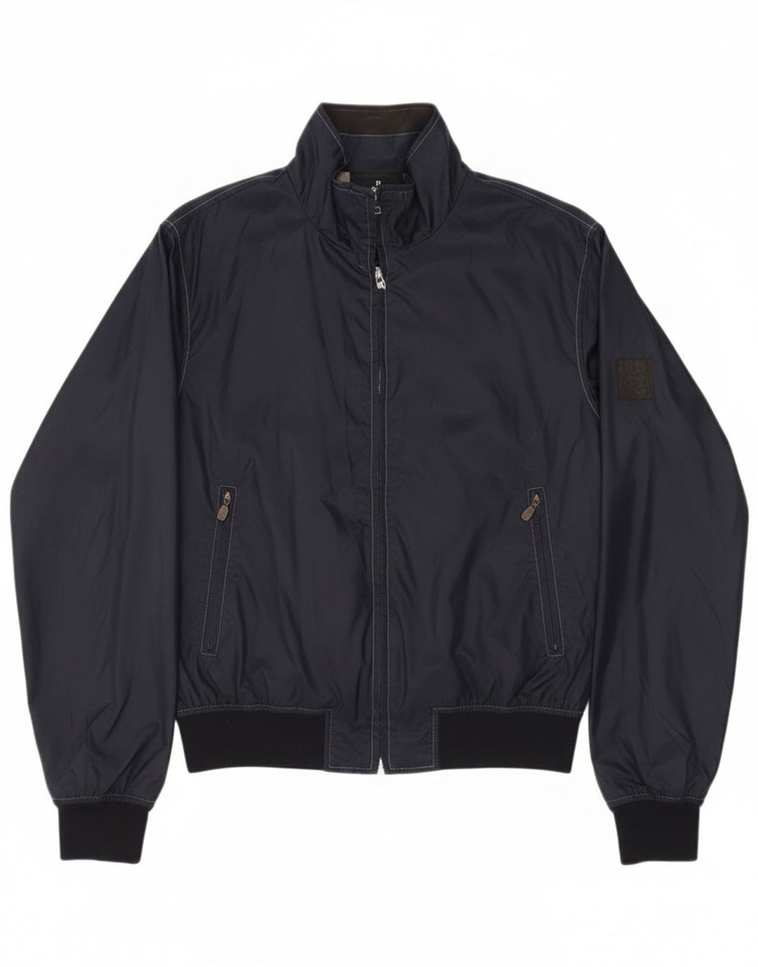Damska kurtka bomberka Belstaff UK 14, średni granatowy nylon