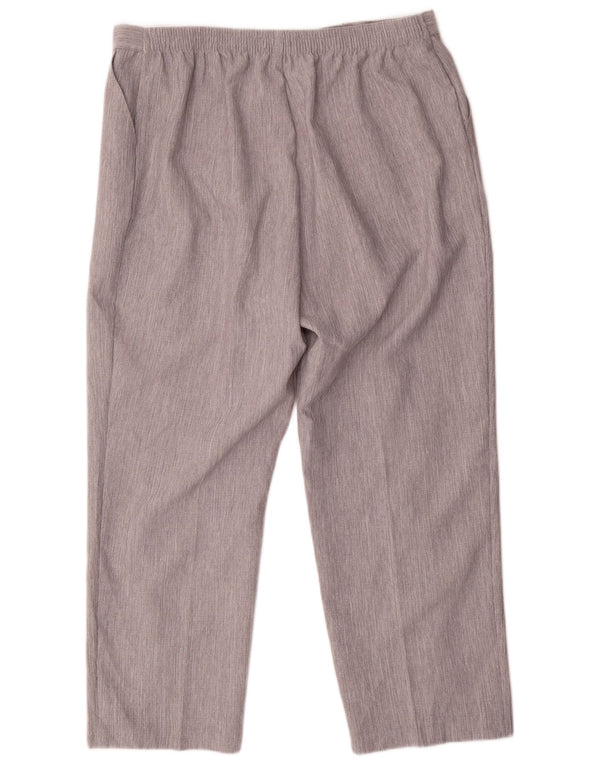 Damskie spodnie garniturowe Marks & Spencer UK 20 2XL W36 L27 Szare