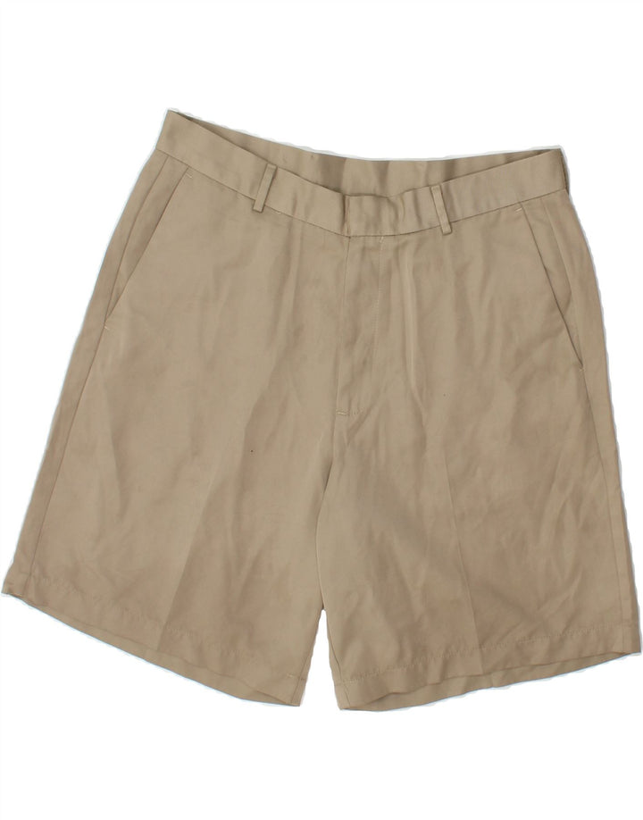 DOCKERS Mens Golf Chino Shorts W34 Large Beige Polyester Vintage Dockers and Second-Hand Dockers from Messina Hembry 