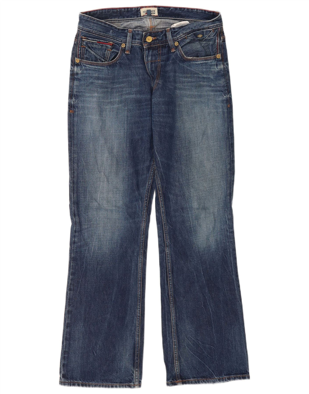 Męskie jeansy Bootcut Tommy Hilfiger W30 L30 Niebieskie bawełniane
