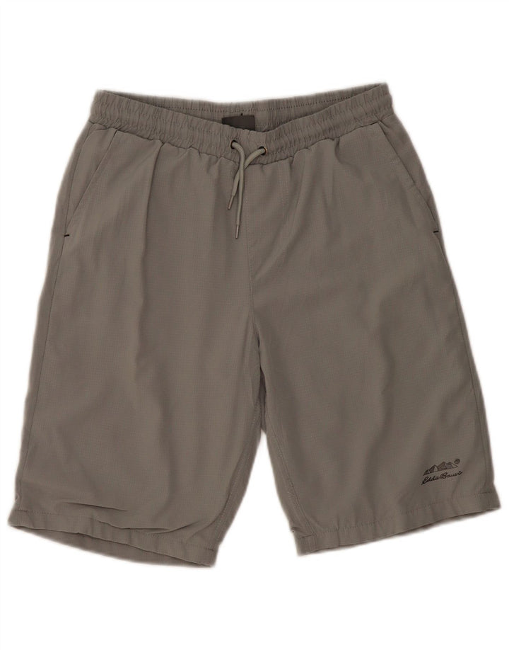 Chłopięce spodenki sportowe Eddie Bauer 14-15 lat, duże, szary poliester