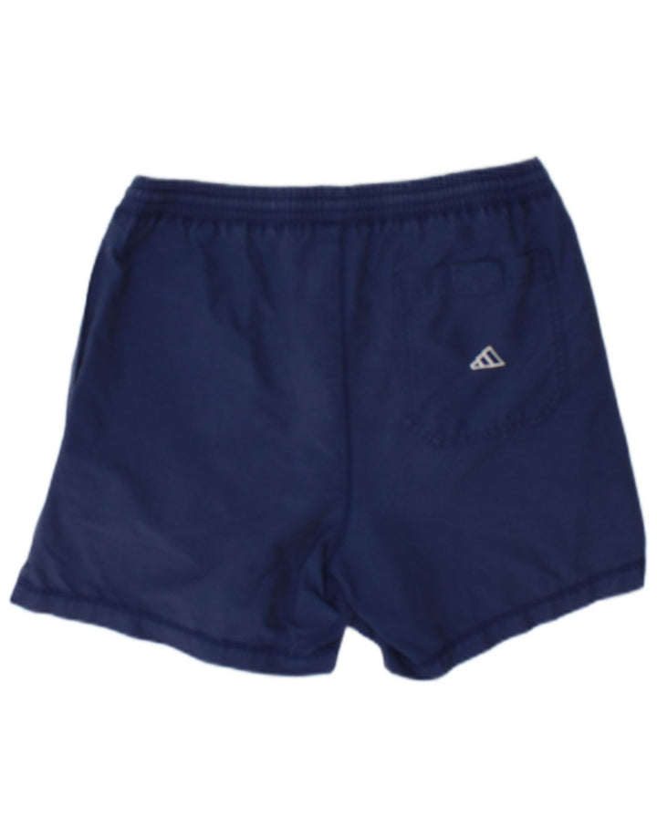 Męskie spodenki sportowe Adidas, średnie, granatowe, bawełniane