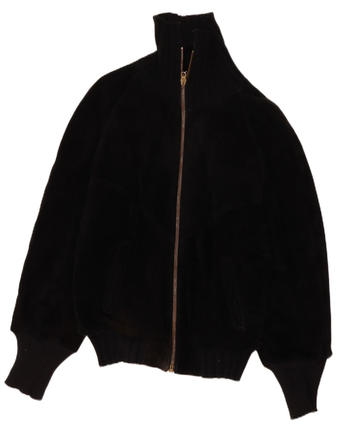 Vintage męska kurtka skórzana Sherpa IT 44 XS czarna retro