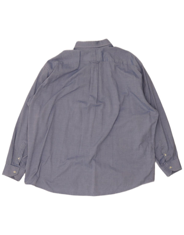 Koszula męska Lacoste rozmiar 45 XL, niebieska, bawełniana