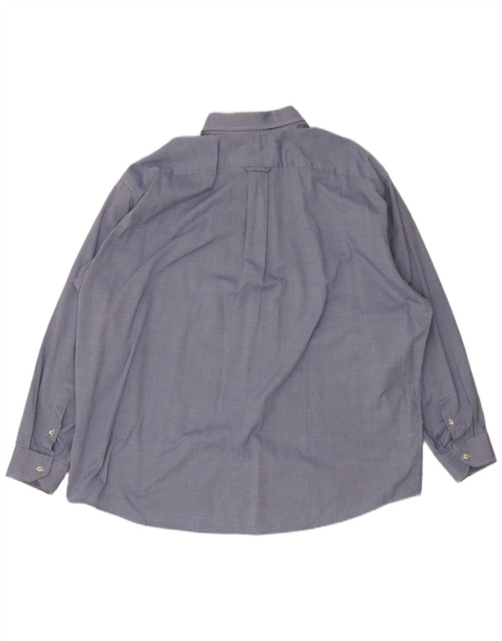 Koszula męska Lacoste rozmiar 45 XL, niebieska, bawełniana