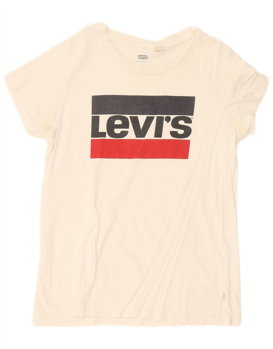 Damska koszulka z grafiką Levi's Top UK 12 Medium White