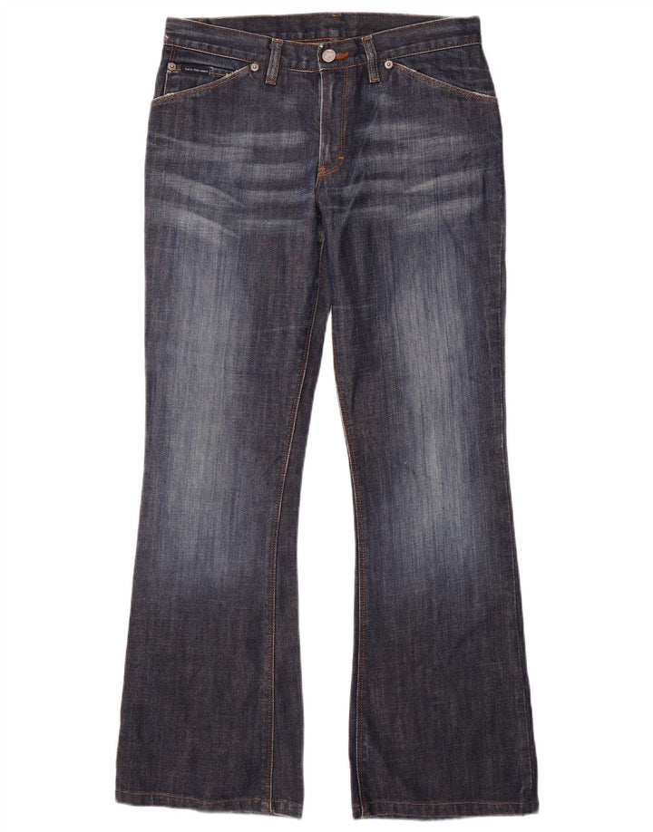 Damskie jeansy Calvin Klein Bootcut W28 L29 granatowe