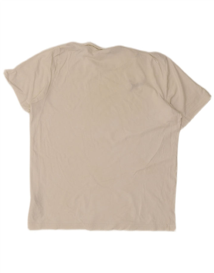 T-shirt męski Puma, duży, biały, bawełniany
