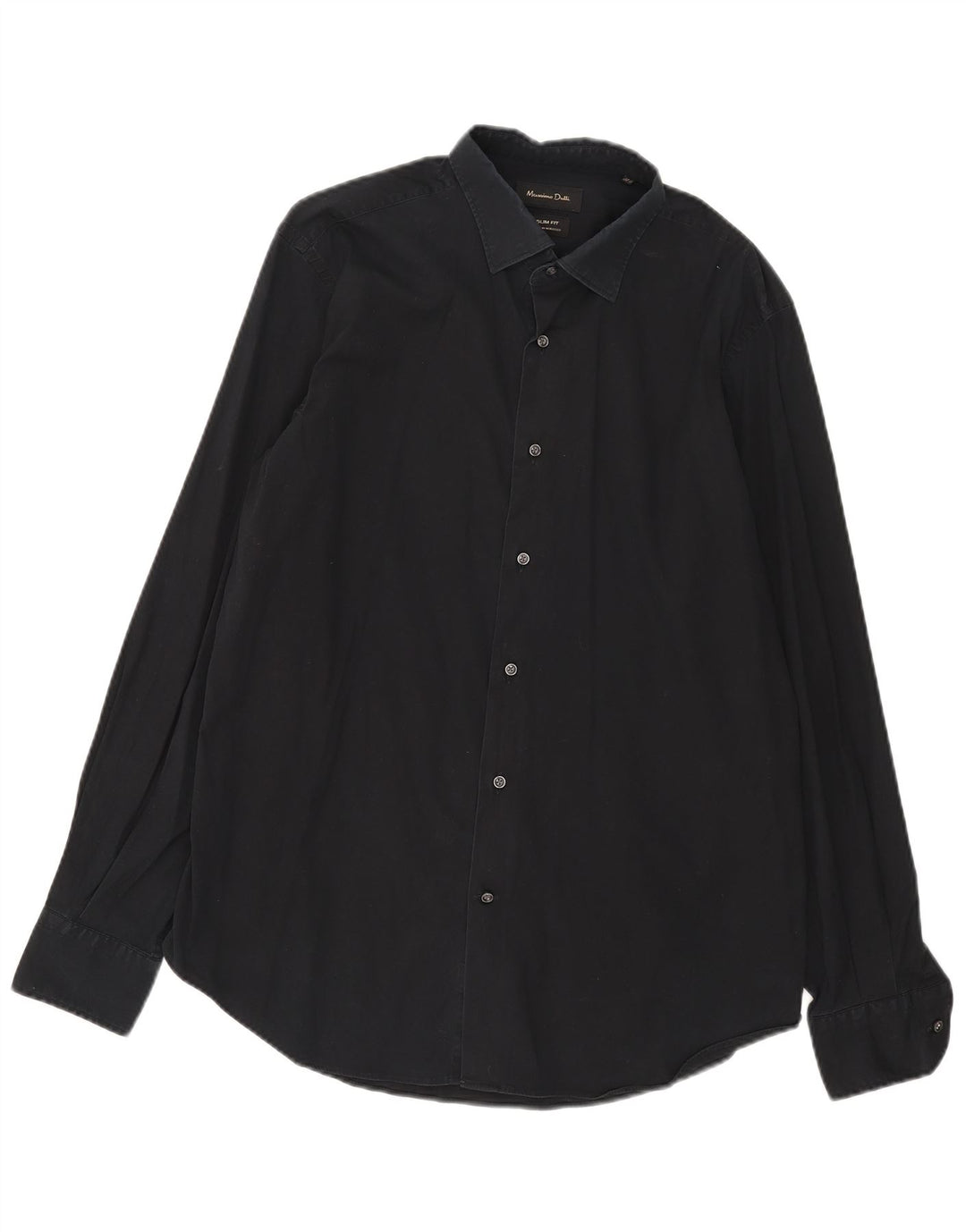 Męska koszula slim fit Massimo Dutti XL w kolorze czarnym