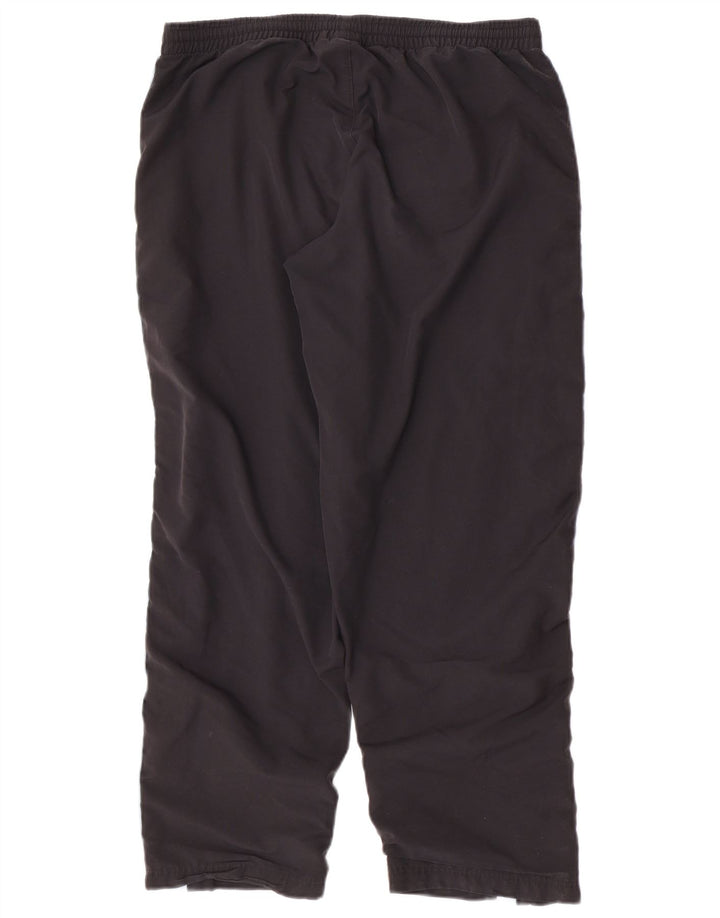 Damskie spodnie dresowe Adidas UK 18 XL, czarne, poliestrowe