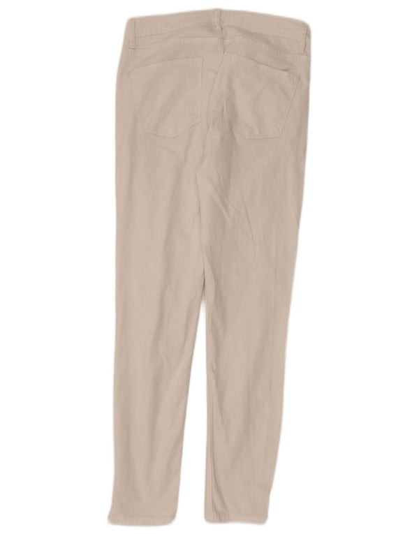 Dżinsy damskie Zara Crop Skinny EU 38 Small W30 L28 Białe