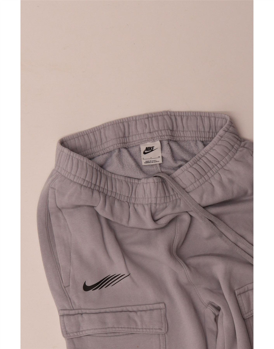 Damskie spodnie dresowe NIKE Graphic Cargo Joggers UK 10 Small Grey