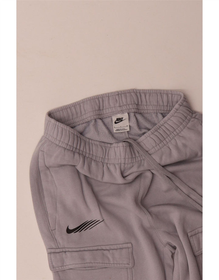 Damskie spodnie dresowe NIKE Graphic Cargo Joggers UK 10 Small Grey