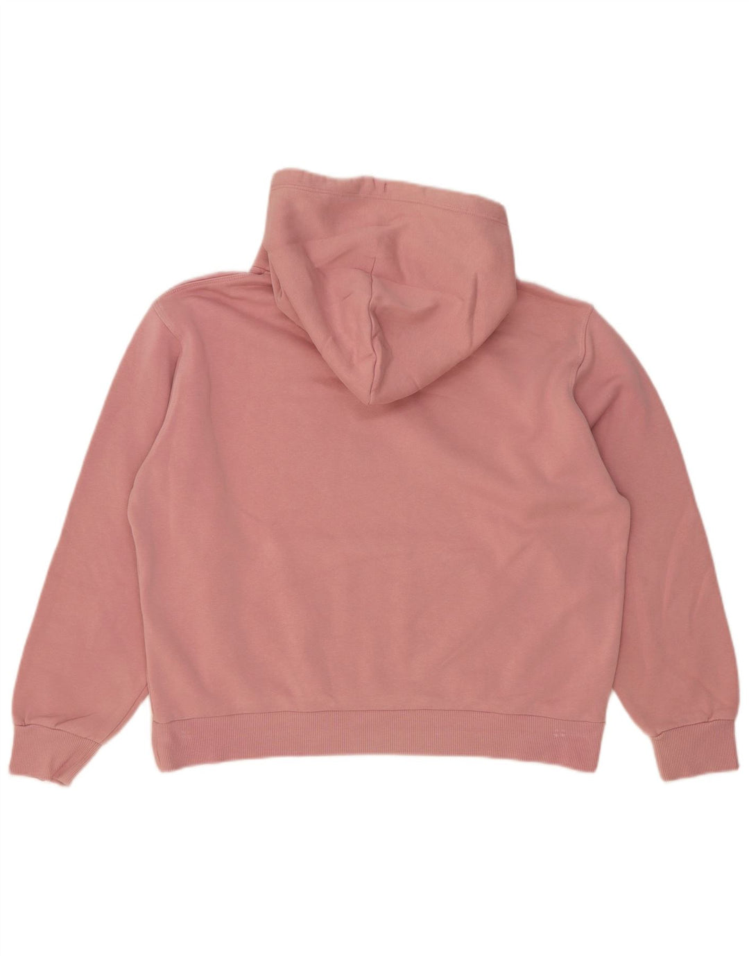 Damski sweter oversize z kapturem Converse UK 14, średni różowy, bawełniany
