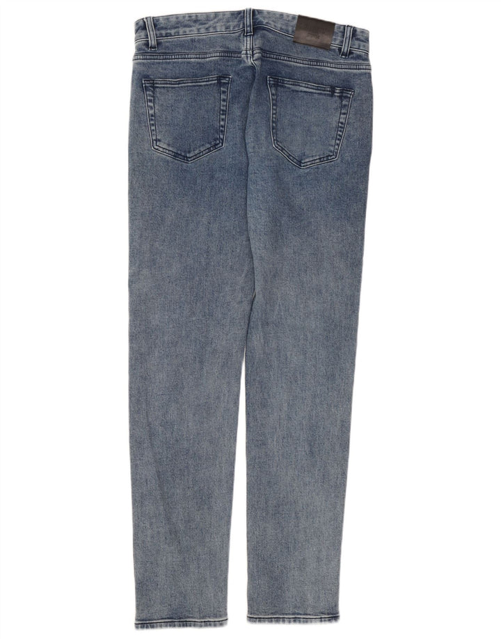 Męskie jeansy slim Sun68 W31 L30 Niebieskie bawełniane