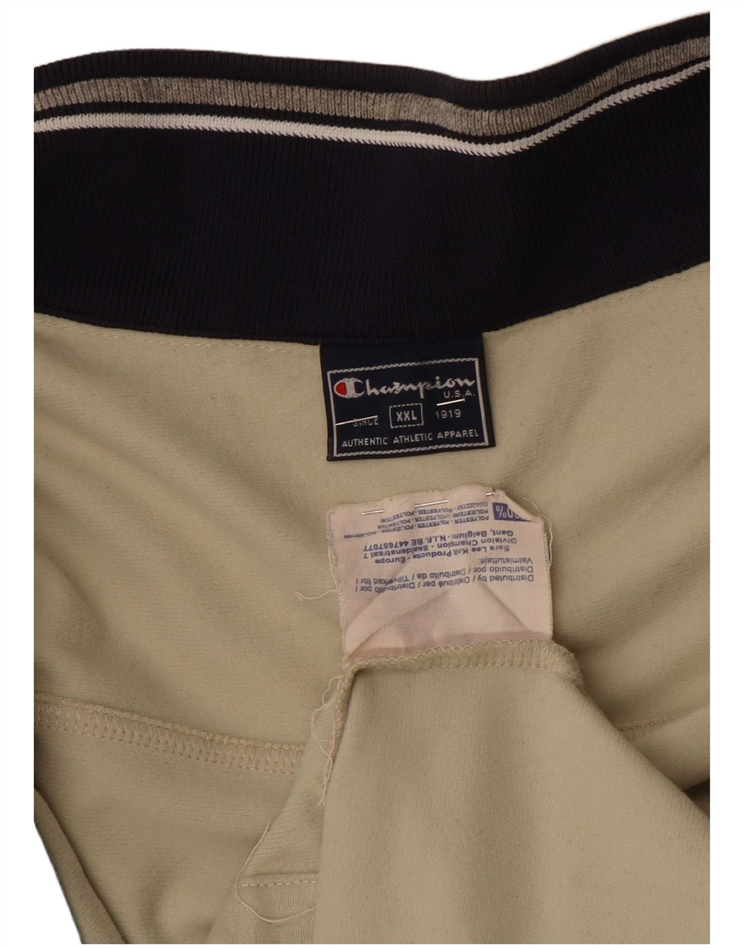 Męska kurtka dresowa Champion 2XL, beżowy poliester