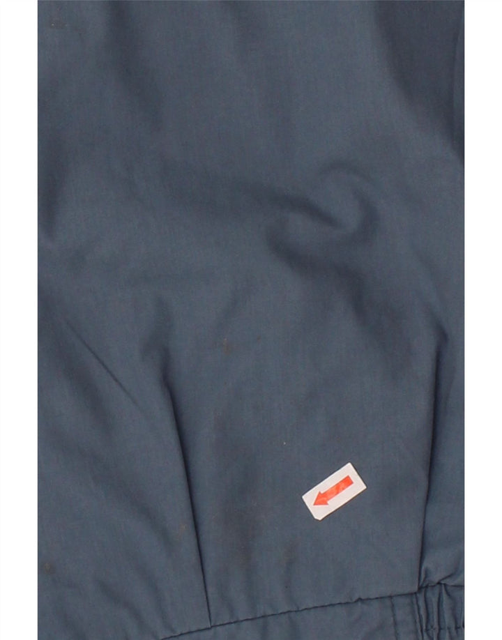 VINTAGE Mens Bomber Jacket UK 42 XL Blue