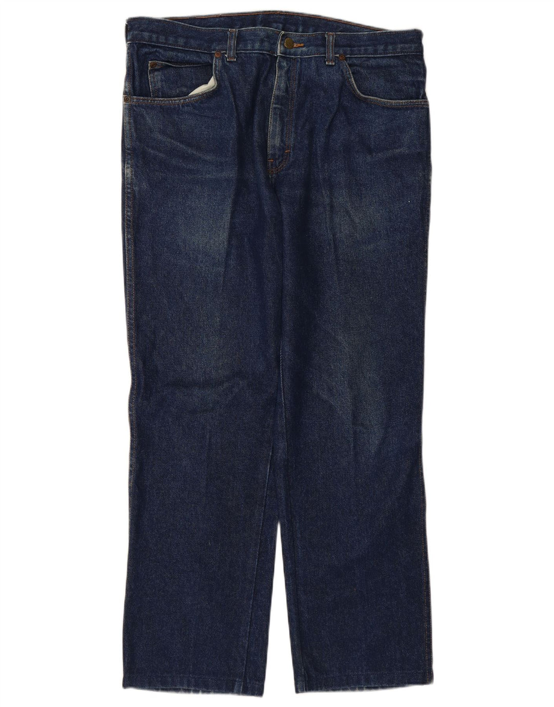 Męskie proste jeansy WRANGLER W36 L29 granatowe