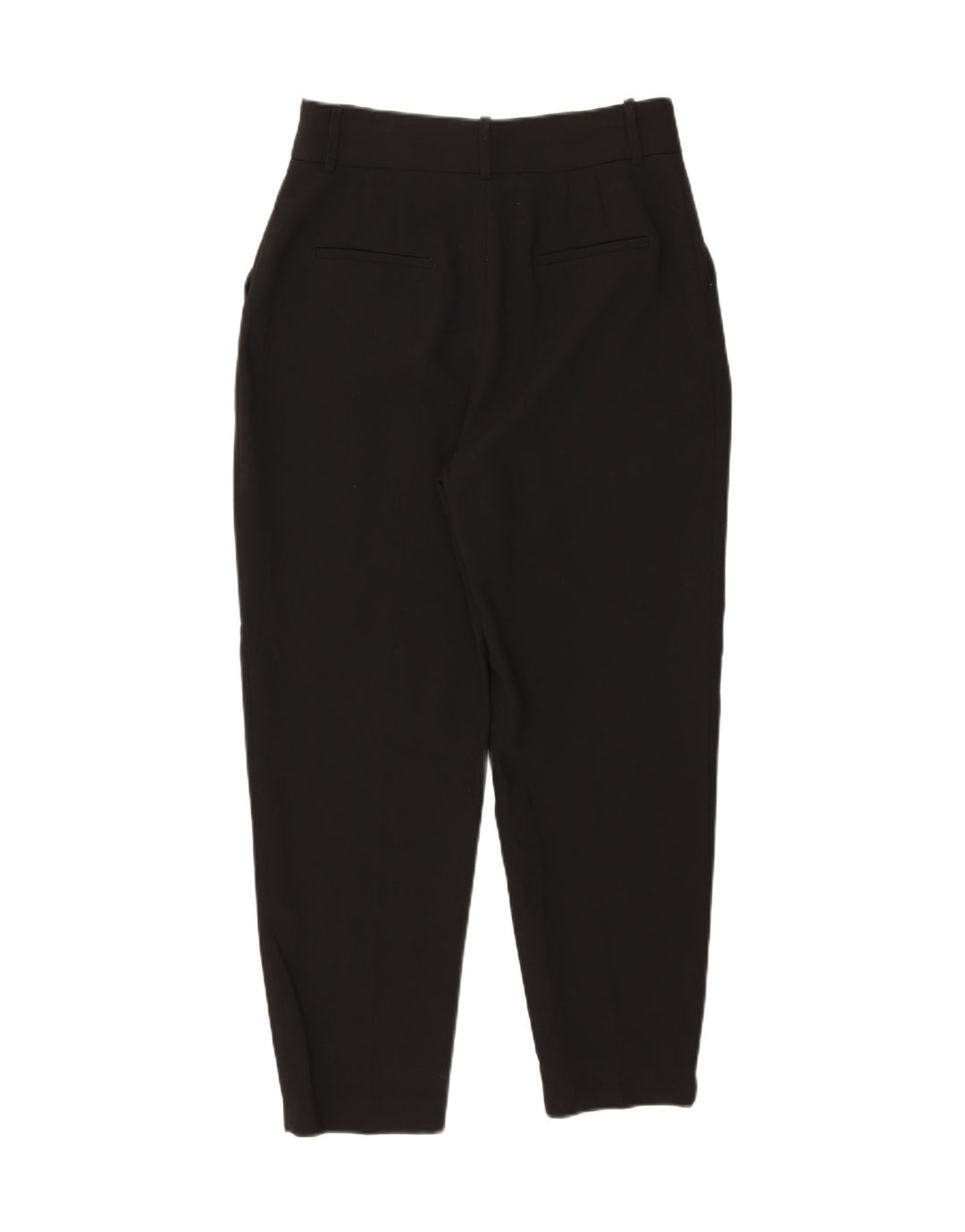 Damskie zwężane spodnie chino Zara, duże W30 L27, czarny poliester